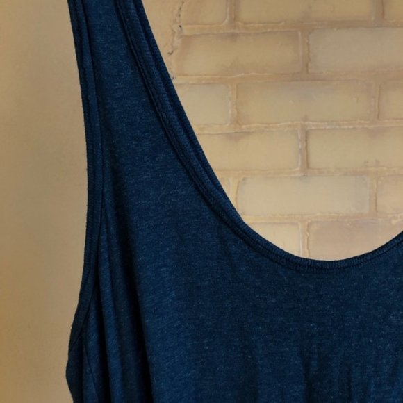 Free People Teal Bubble Tank - Picture 5 of 5